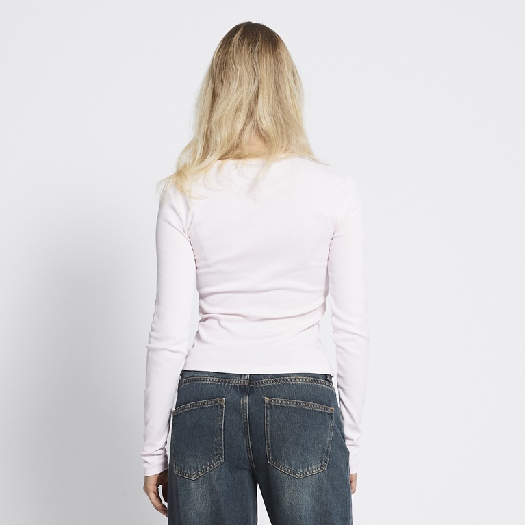Ribbed long-sleeve-top "Leni"